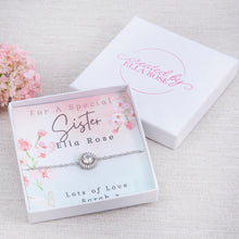 Load image into Gallery viewer, Sister Diamante Bracelet Personalised Gift