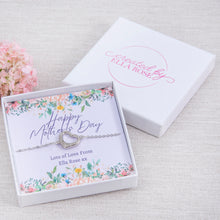 Load image into Gallery viewer, Mothers Day Thank You Mum Gift Diamante Bracelet Personalised