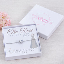 Load image into Gallery viewer, Prom Keepsake Gift Heart Bracelet