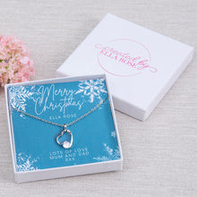 Load image into Gallery viewer, Ladies Teenager Necklace Christmas Stocking Filler Snowflake Gift For Girls
