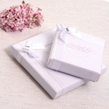 Load image into Gallery viewer, Thank You Teacher Gift, Bracelet, Diamante Apple Charm, Pink Diamante, Personalised Card
